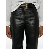 Victoria Beckham Black Trousers - Straight Trousers Women