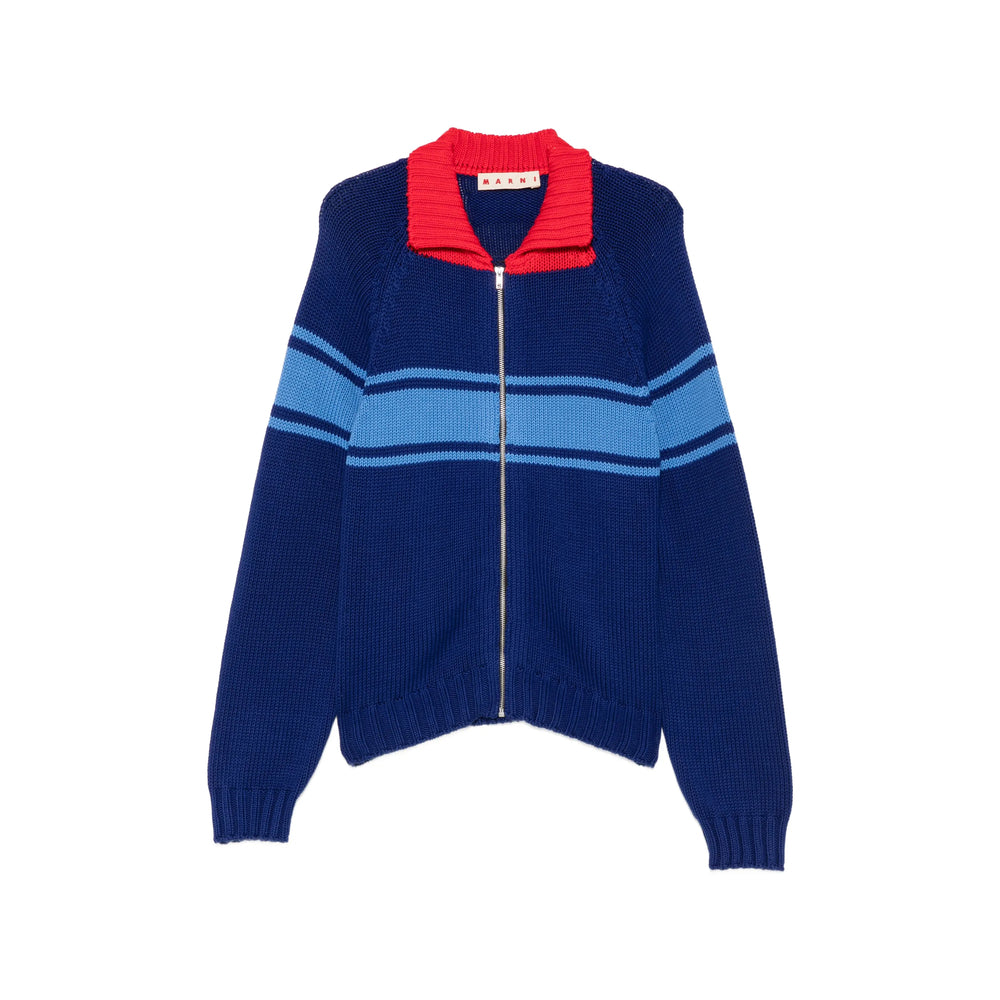 Marni Blue Sweaters & Knitwear - Cardigans Men