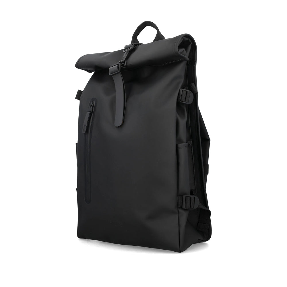 Rains Rains Black Backpacks Men