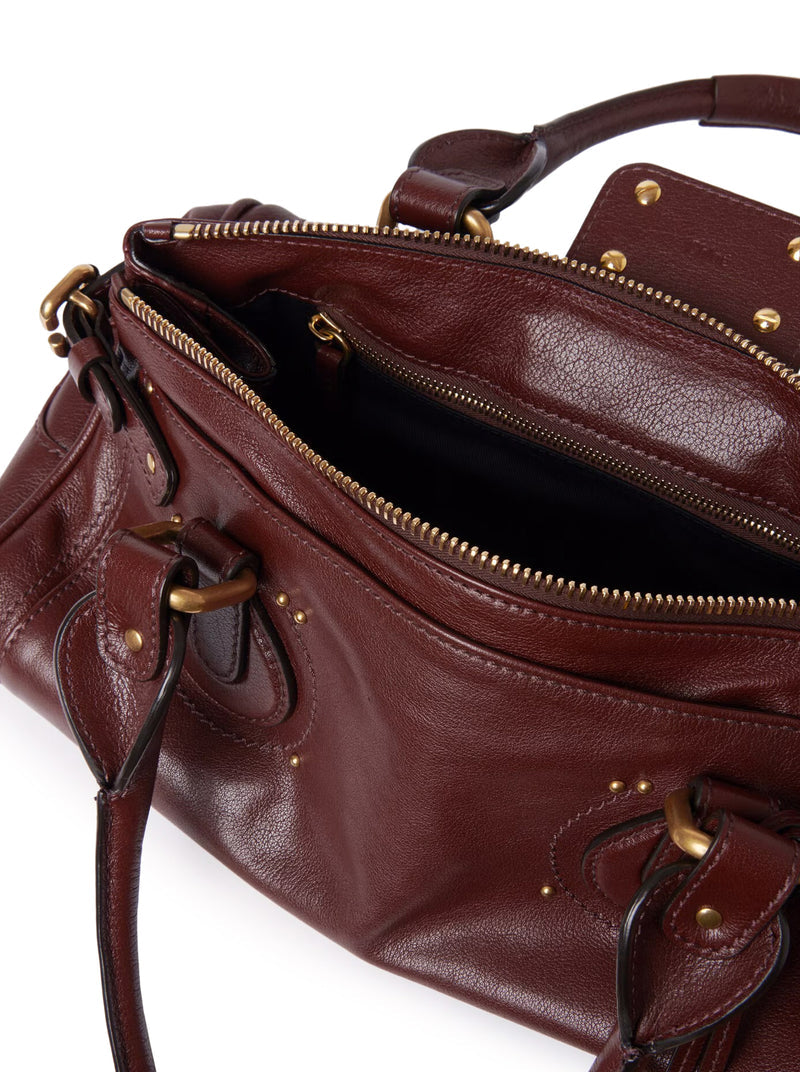 Chloe` Chloe` Women Paddington Bag In Grenade Leather