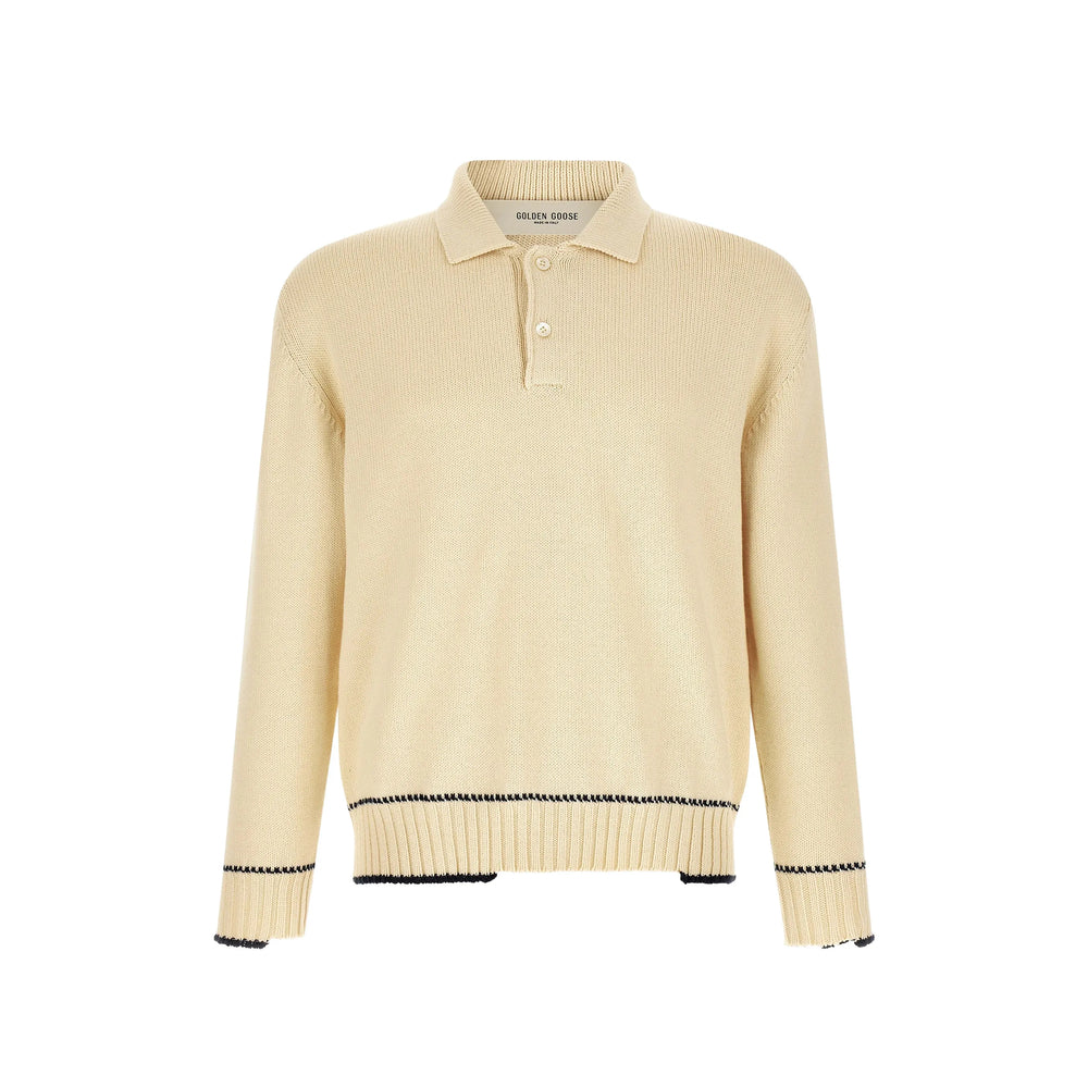 Golden Goose Neutrals Sweaters & Knitwear - Jumpers Men