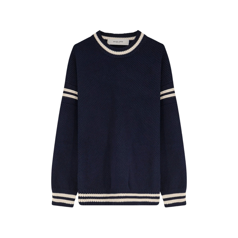 Golden Goose Blue Sweaters & Knitwear - Jumpers Men