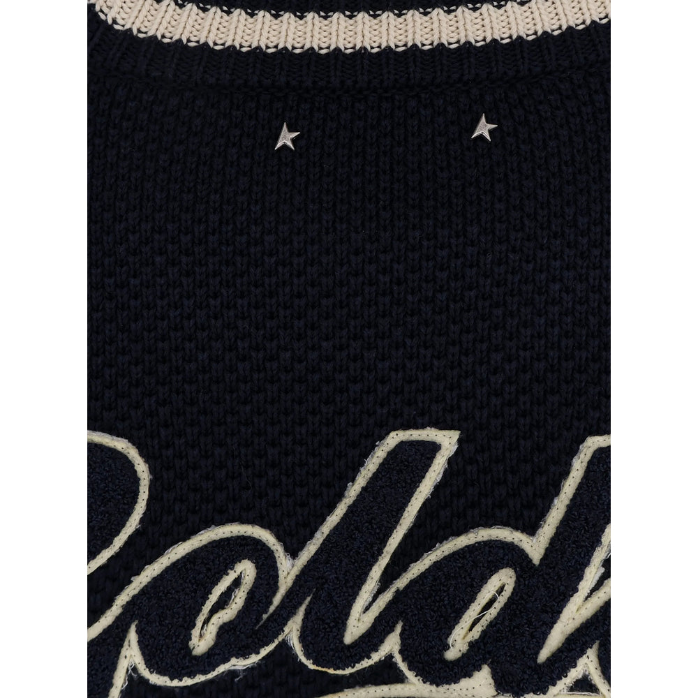 Golden Goose Blue Sweaters & Knitwear - Jumpers Men