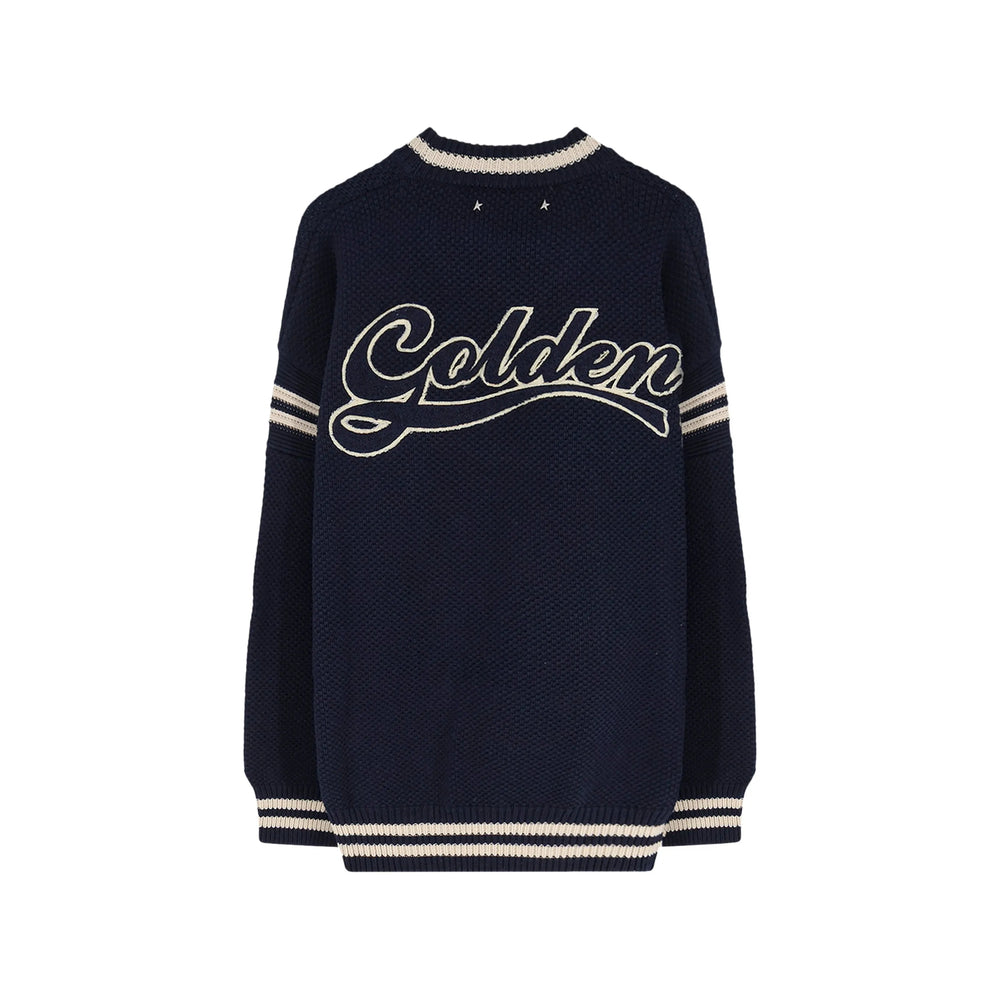 Golden Goose Blue Sweaters & Knitwear - Jumpers Men
