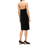 Loewe Bustier Velvet Dress Women