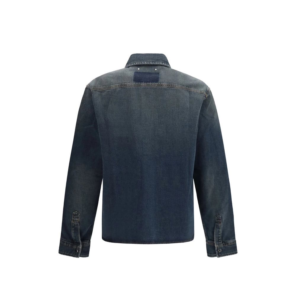 Golden Goose Blue Shirts Men