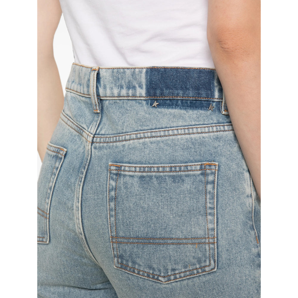 Golden Goose Golden Goose Blue Denim - Straight-Leg Jeans Women