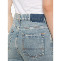 Golden Goose Golden Goose Blue Denim - Straight-Leg Jeans Women
