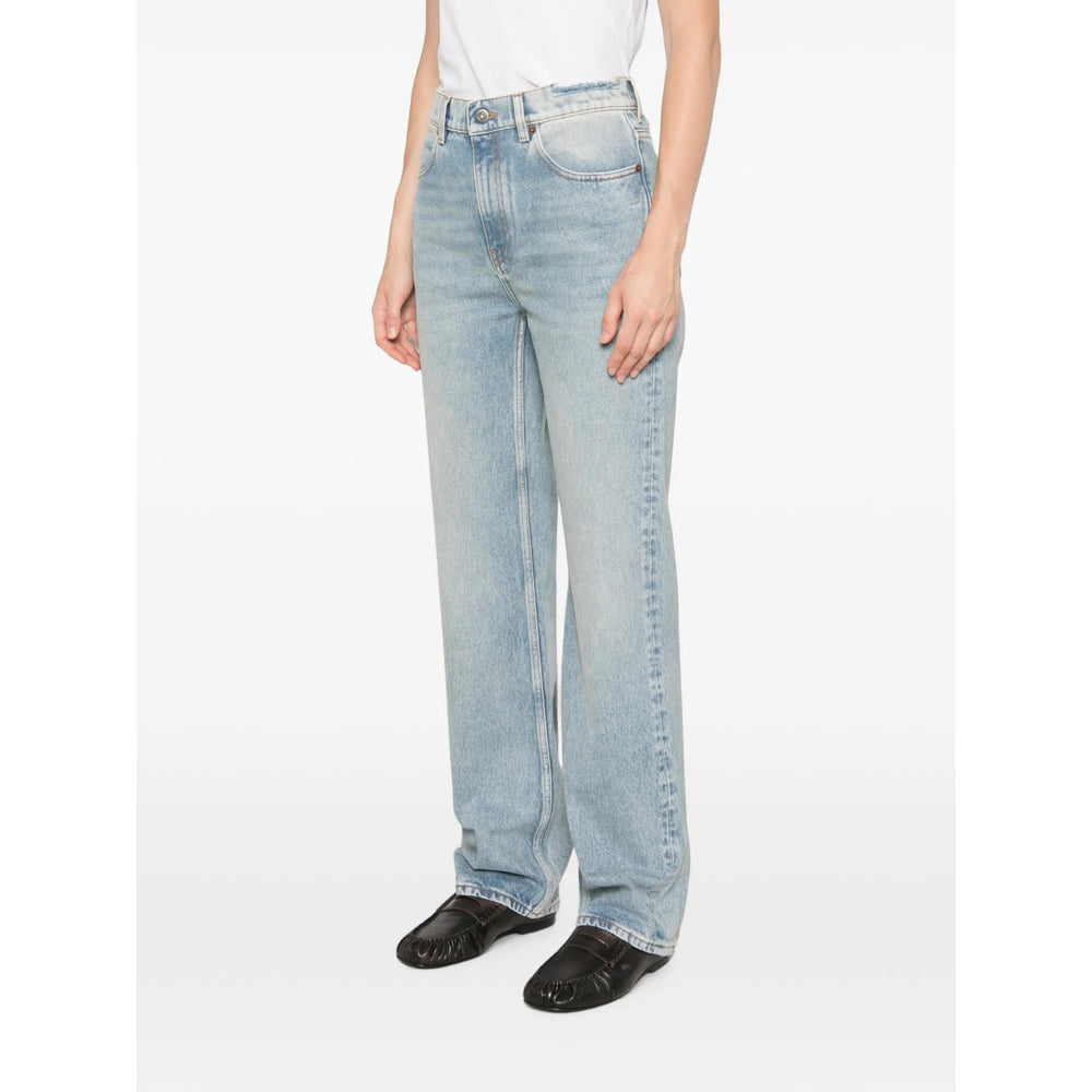 Golden Goose Golden Goose Blue Denim - Straight-Leg Jeans Women