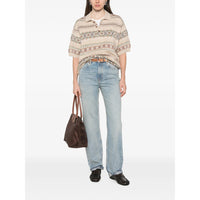 Golden Goose Golden Goose Blue Denim - Straight-Leg Jeans Women