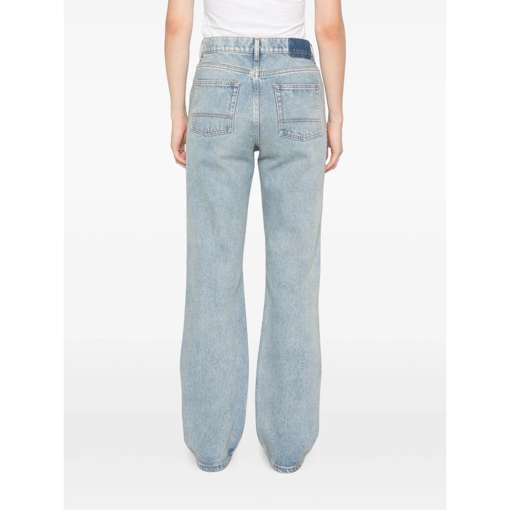 Golden Goose Golden Goose Blue Denim - Straight-Leg Jeans Women