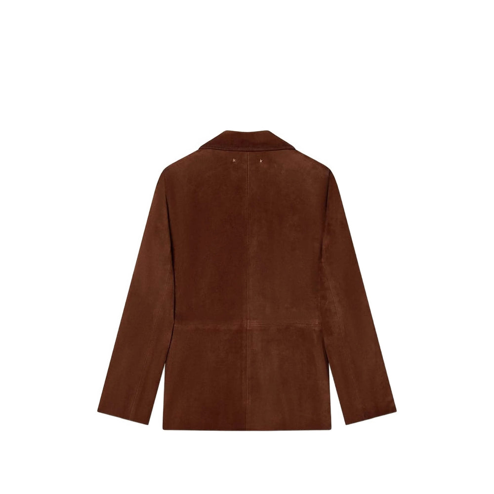 Golden Goose Brown Jackets - Leather Jackets Women