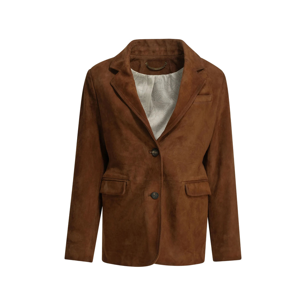 Golden Goose Brown Jackets - Leather Jackets Women