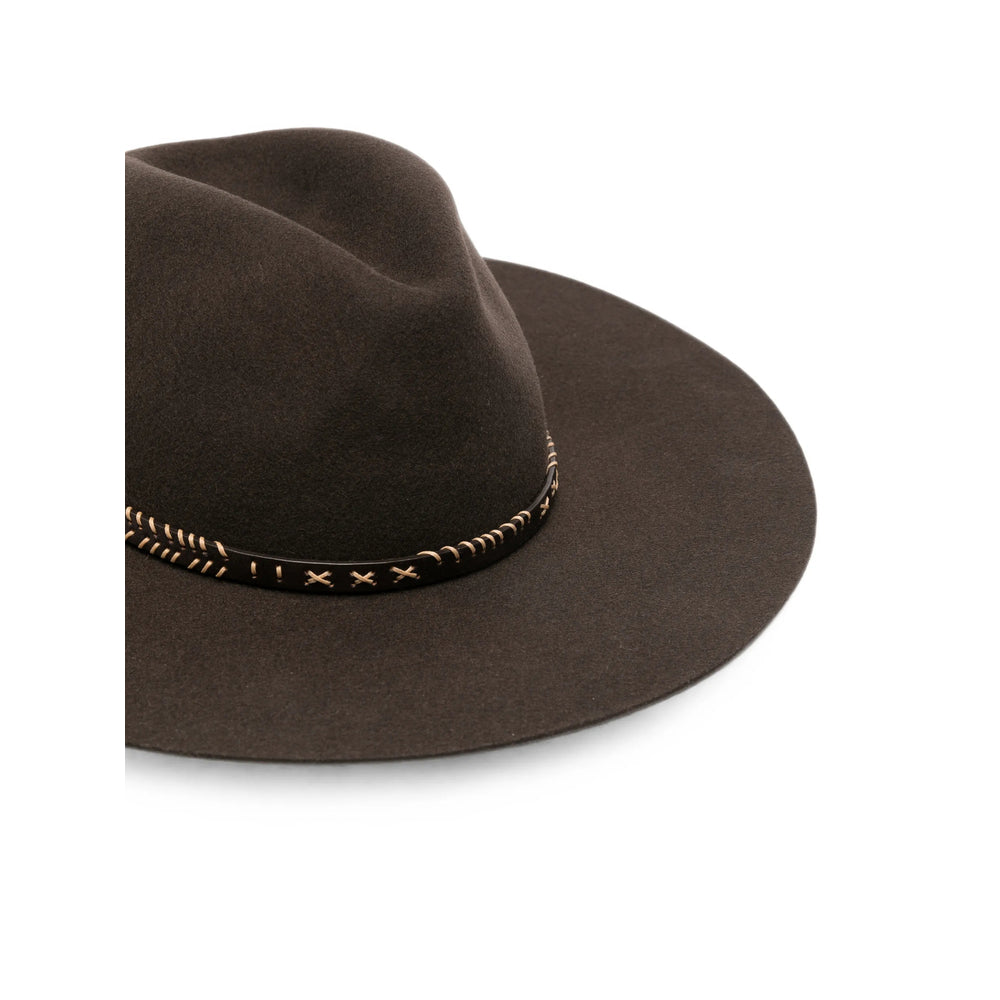 Golden Goose Brown Hats Men