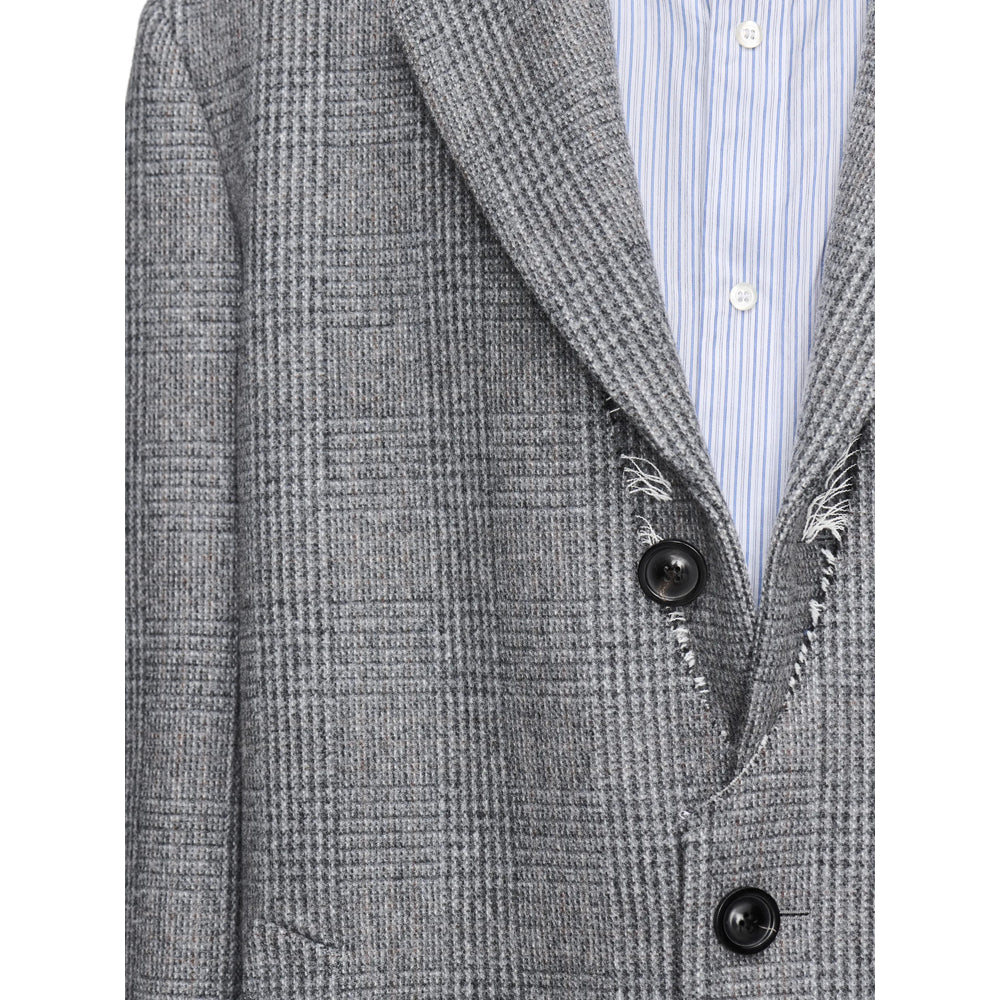 Maison Margiela Grey Coats - Single Breasted Coats Men