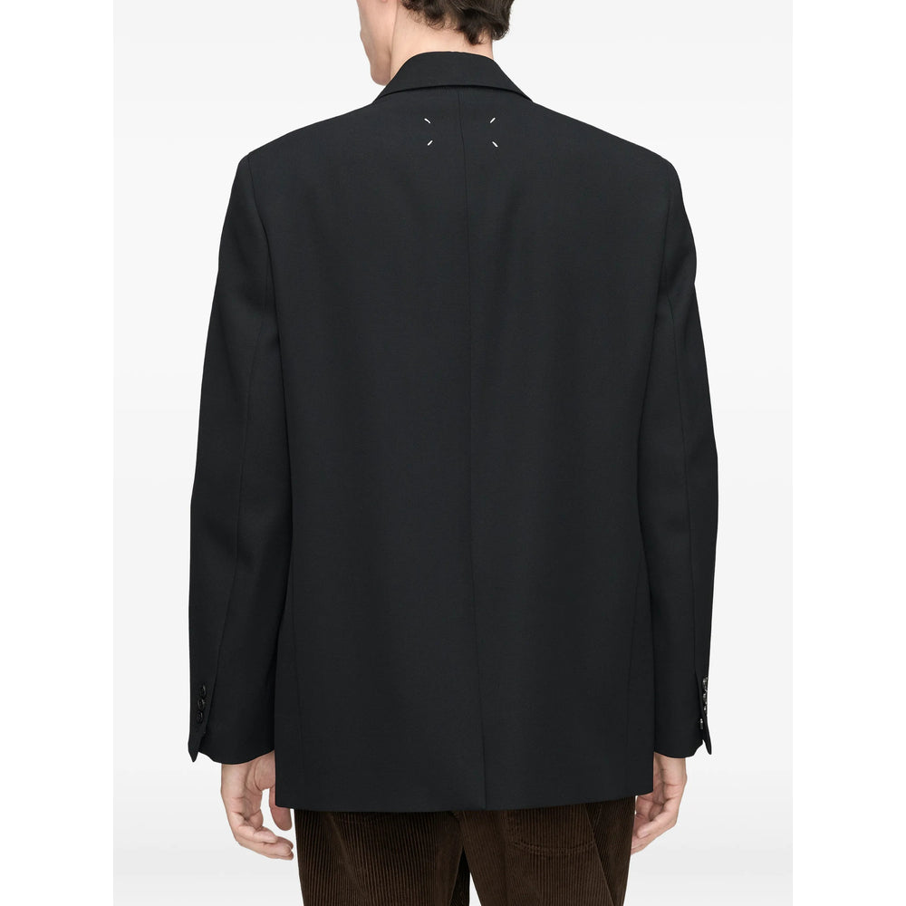 Maison Margiela Black Jackets - Blazers Men