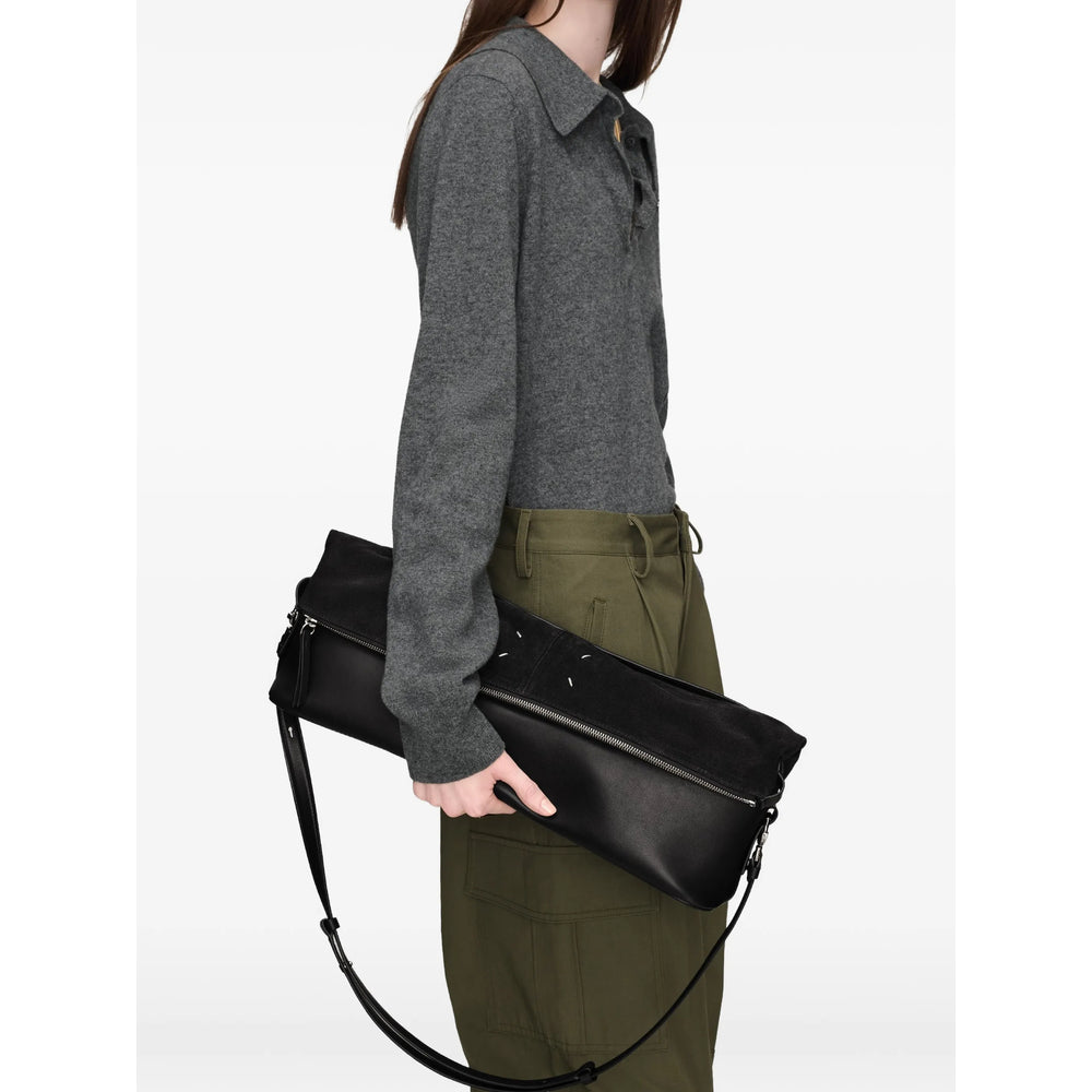 Maison Margiela Black Messenger Bags Men
