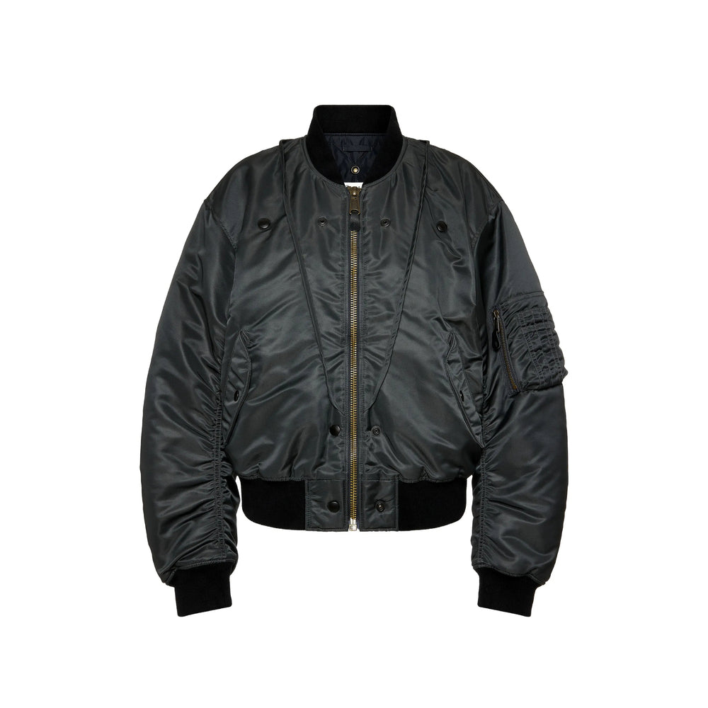 Maison Margiela Black Jackets - Bomber Jackets Women