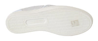 Dolce & Gabbana Dolce & Gabbana White Leather Lace Slip On Loafers Women's Shoes