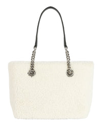 Balenciaga Womens Shearling Duty Free Tote