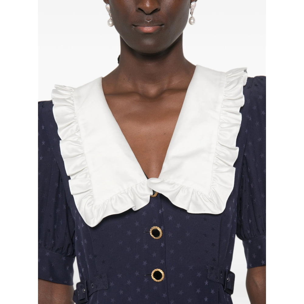 Alessandra Rich Alessandra Rich Blue Dresses - Day Dresses Women