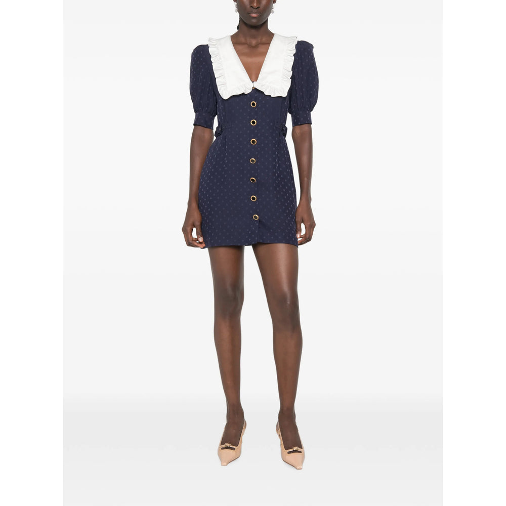 Alessandra Rich Alessandra Rich Blue Dresses - Day Dresses Women