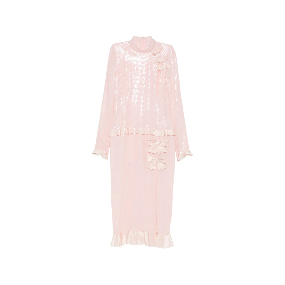 Alessandra Rich Alessandra Rich Pink Dresses - Cocktail & Party Dresses Women