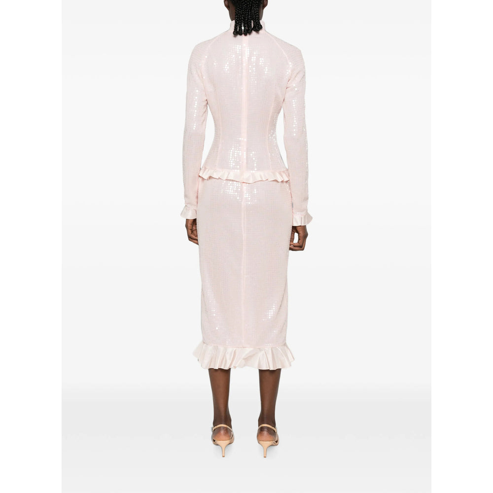 Alessandra Rich Alessandra Rich Pink Dresses - Cocktail & Party Dresses Women