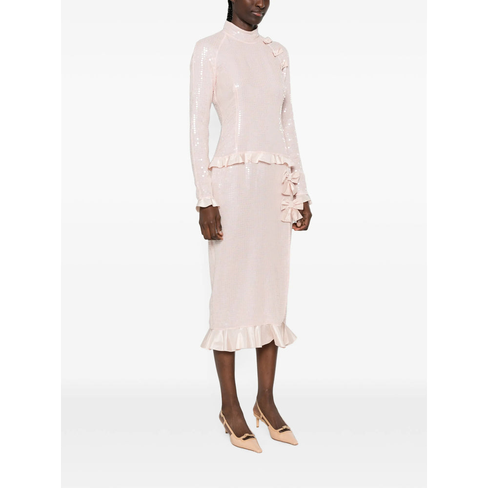 Alessandra Rich Alessandra Rich Pink Dresses - Cocktail & Party Dresses Women