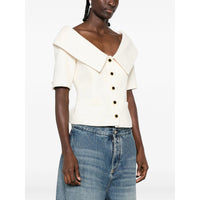 Alessandra Rich Neutrals Jackets - Tweed Jackets Women