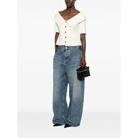 Alessandra Rich Neutrals Jackets - Tweed Jackets Women