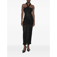 Alessandra Rich Black Dresses - Evening Dresses Women