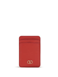 Valentino Garavani Women Vlogo Signature Magnetic Card Holder
