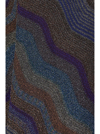 Missoni Women Sequined Chevron Lamé Viscose Long Skirt