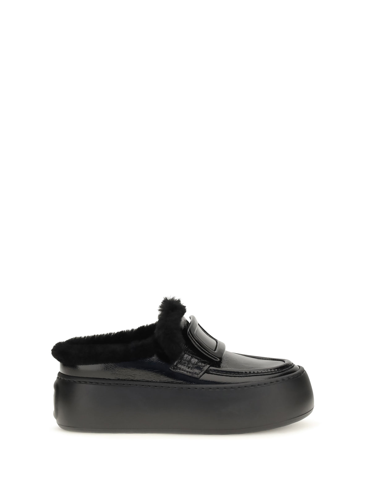 ROGER VIVIER Roger Vivier Women Viv' Up Shearling Mules