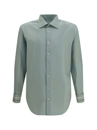 Prada Men Cotton Shirt With A Worn-In Effect