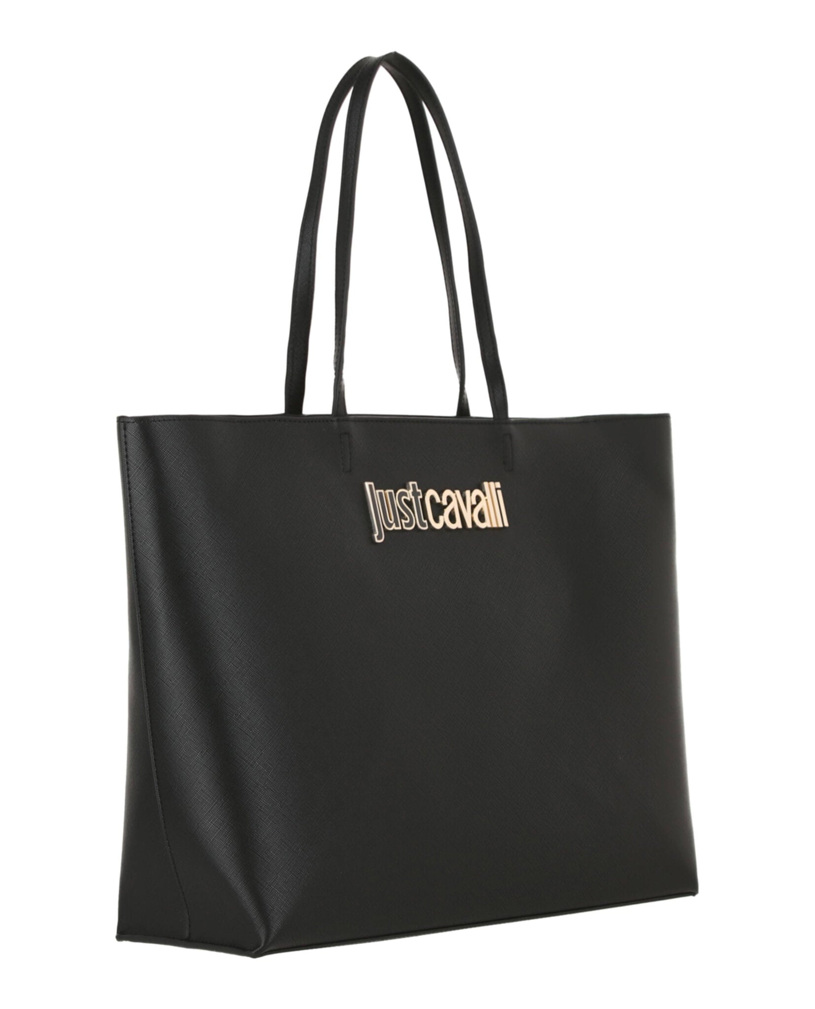 トートバッグ JUST CAVALLI Woman Tote bags Black 76RA4BB1ZS766 899 Just Cavalli Outlet: Handbag woman - Black | Just Cavalli