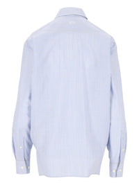Loewe Women Fluid Wool Striped Shirt