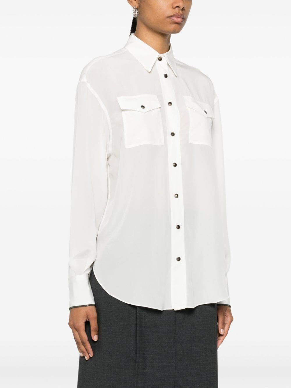 Brunello cucinelli Brunello Cucinelli Women Long Sleeve Shirt