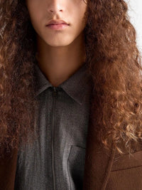 Prada Men Wool Shirt Jacket