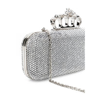Alexander Mcqueen Alexander Mcqueen Silver Clutch Bags Women
