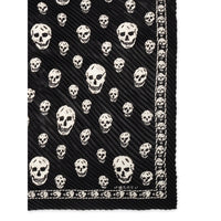 Alexander Mcqueen Black Scarves Women
