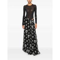 Alexander Mcqueen Black Skirts - Asymmetric & Draped Skirts Women