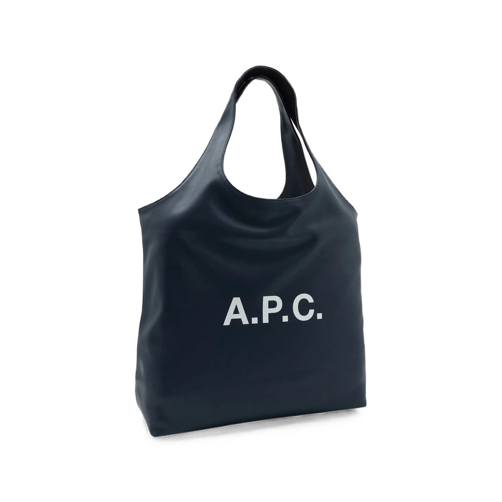 A.P.C. Blue Tote Bags Women