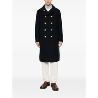 Brunello Cucinelli Blue Coats - Double Breasted Coats Men