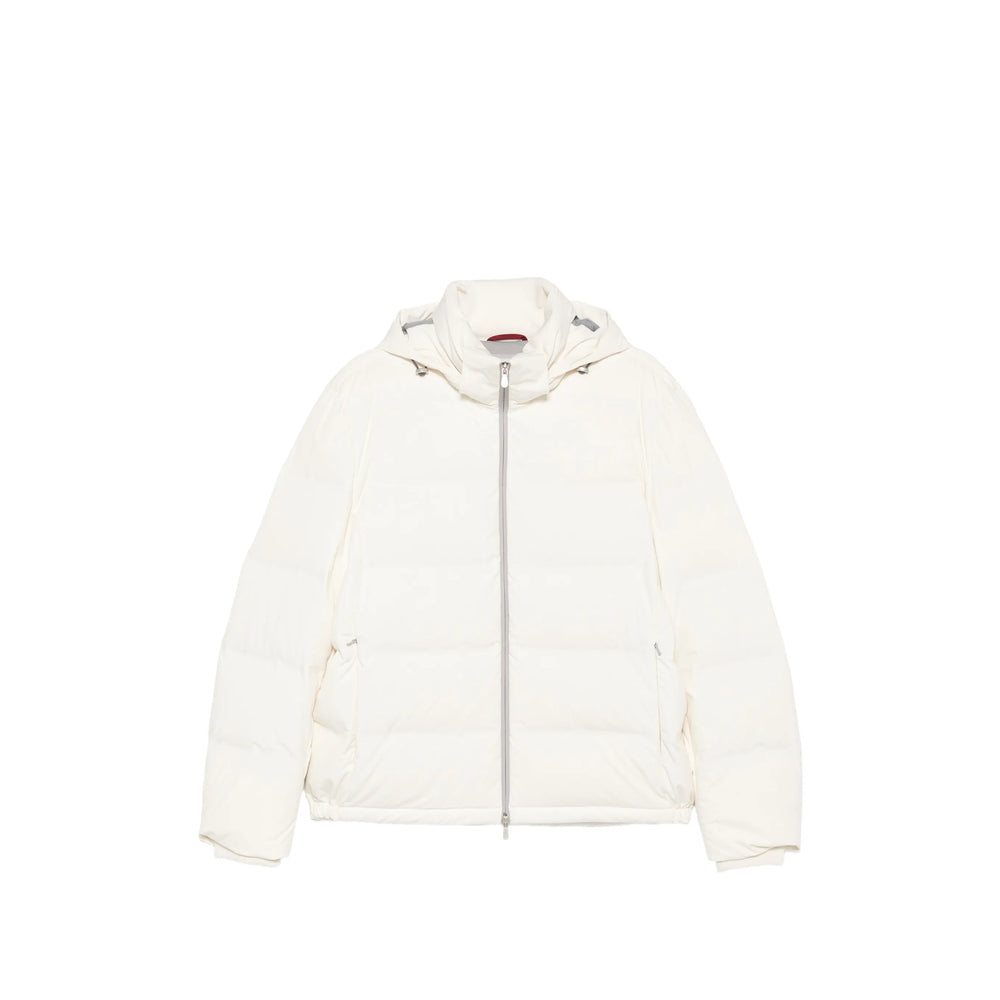 Brunello Cucinelli Brunello Cucinelli White Jackets - Puffer Jackets Women
