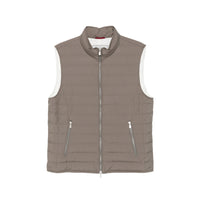 Brunello Cucinelli Brunello Cucinelli Green Jackets - Waistcoats & Gilets Men