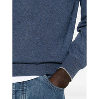 Brunello Cucinelli Blue Sweaters & Knitwear - Jumpers Men