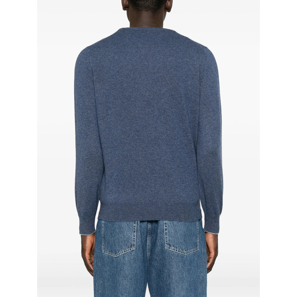 Brunello Cucinelli Blue Sweaters & Knitwear - Jumpers Men