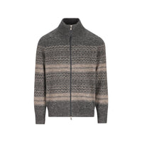 Brunello Cucinelli Brunello Cucinelli Grey Sweaters & Knitwear - Cardigans Men
